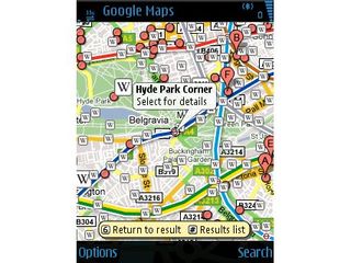 Google Maps gets chatty with Symbian and WinMo phones