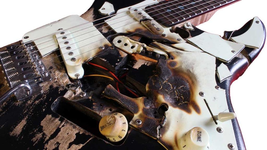 End of the Road guitars take relic'd finishes to a whole new level ...