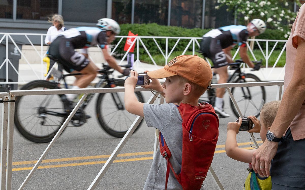 Fans young and old lined the streets of downtown Knoxville and had front row views for all the racing.