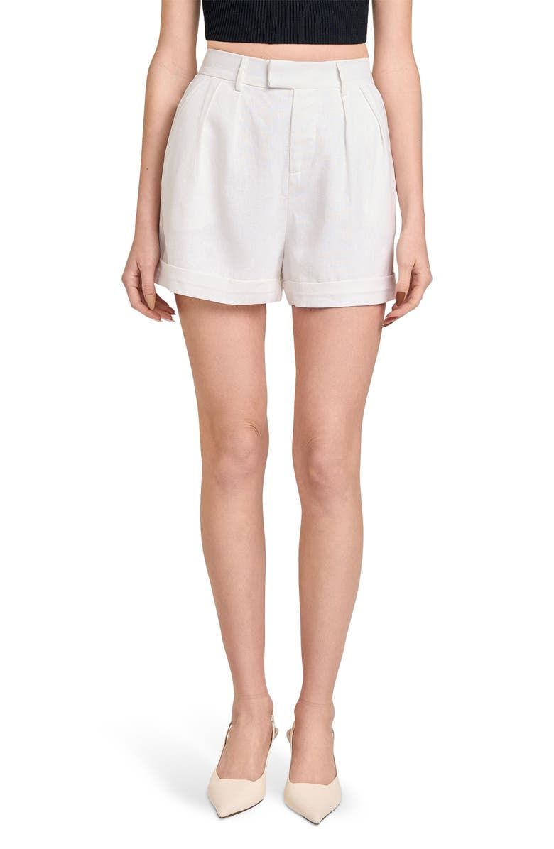 X Styled by Coco! Vera Linen Blend Shorts