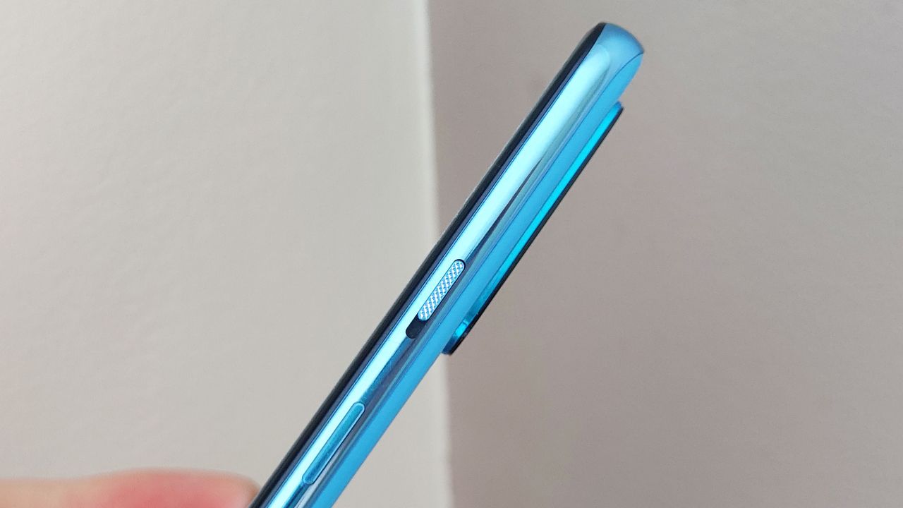 The side of a OnePlus Nord