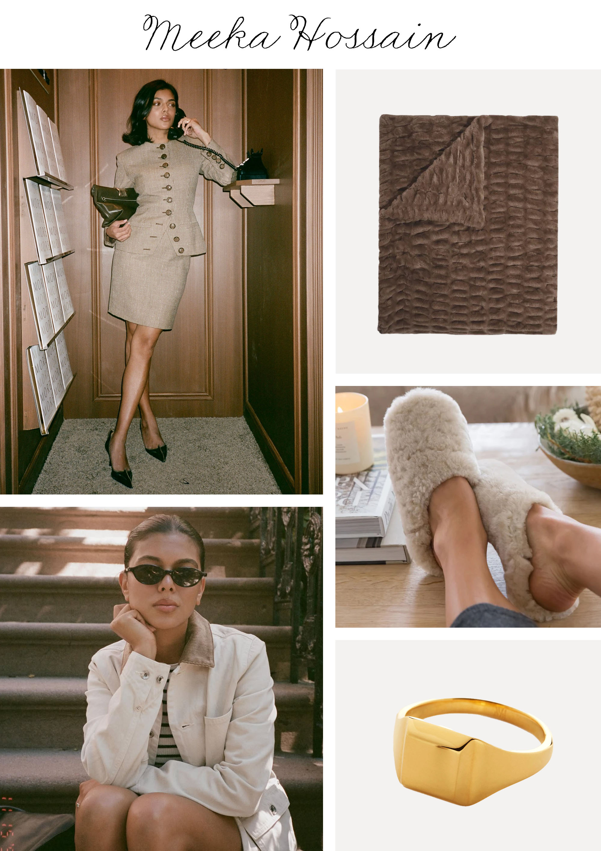 Mika Hussain and her Mother's Day gift choices.