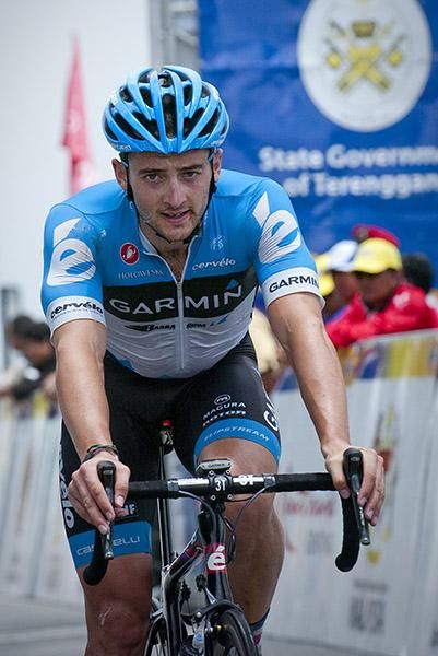 Nathan Haas's (Garmin Barracuda) first attempt at Genting Highlands landed him in fifteenth place.