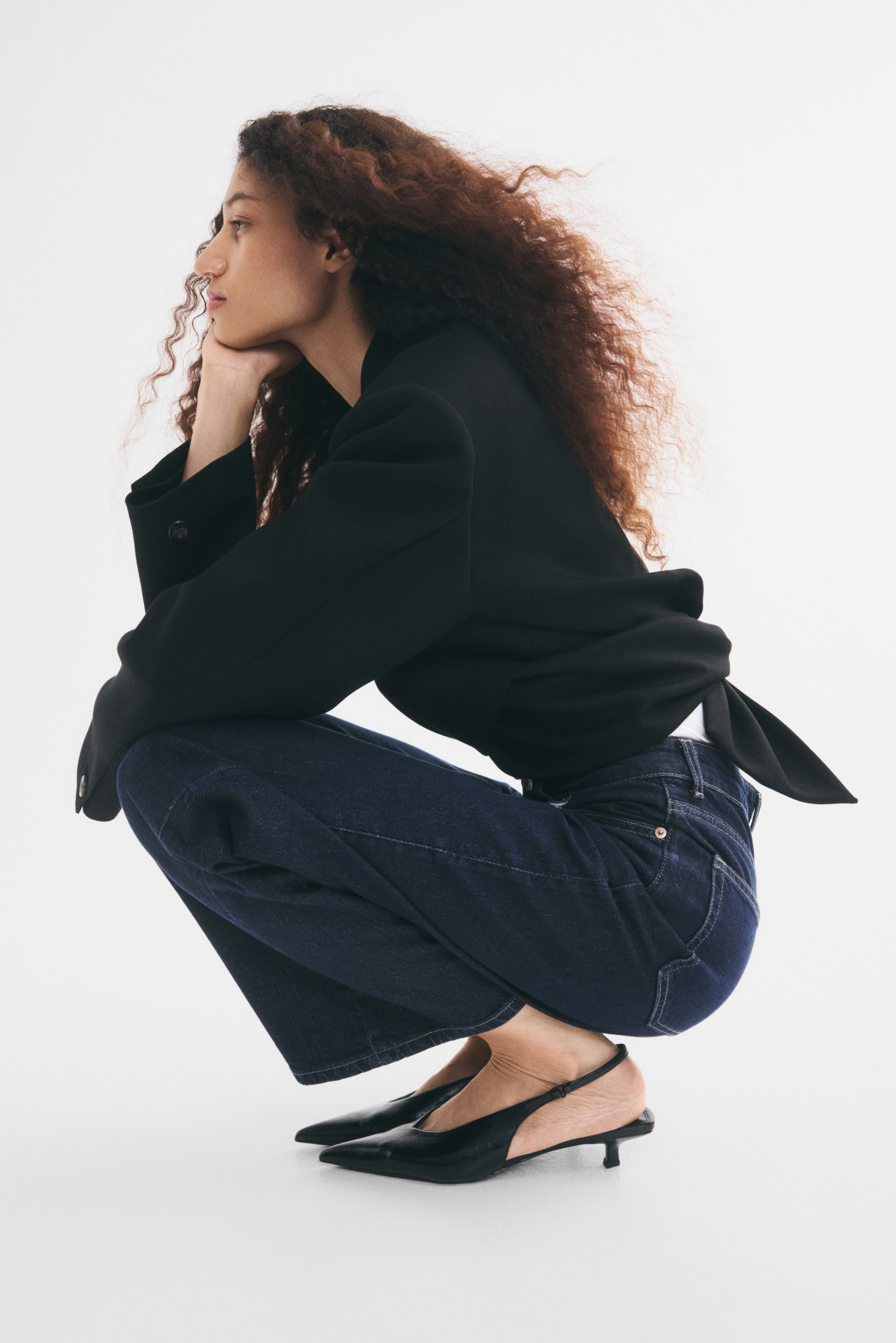 Wide High Waist Jeans