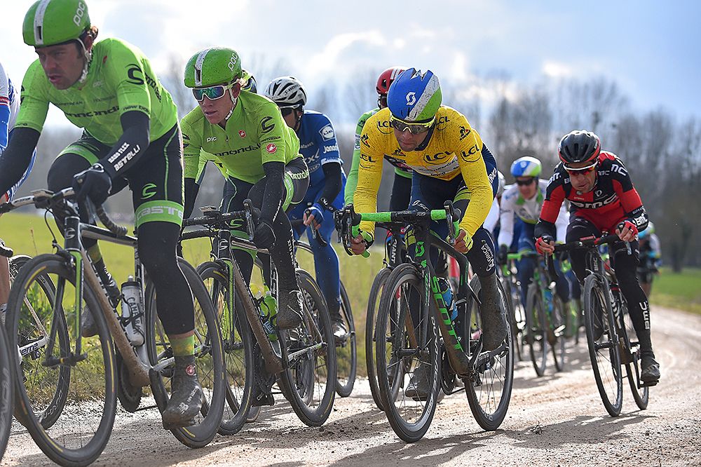 Paris-Nice leader Michael Matthews (Orica-GreenEdge) stage 1