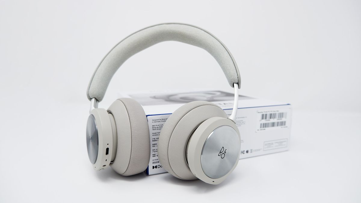 Bang &amp; Olufsen Beoplay Portal headphones pictured on a white background