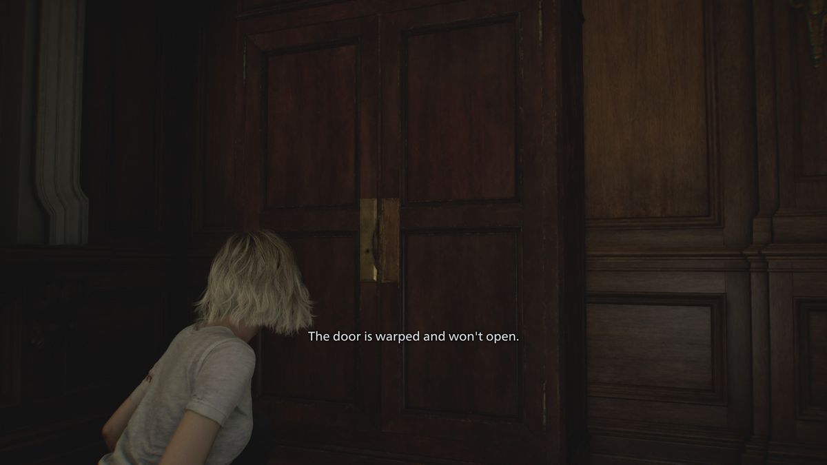 Resident Evil Requiem warped doors - Grace
