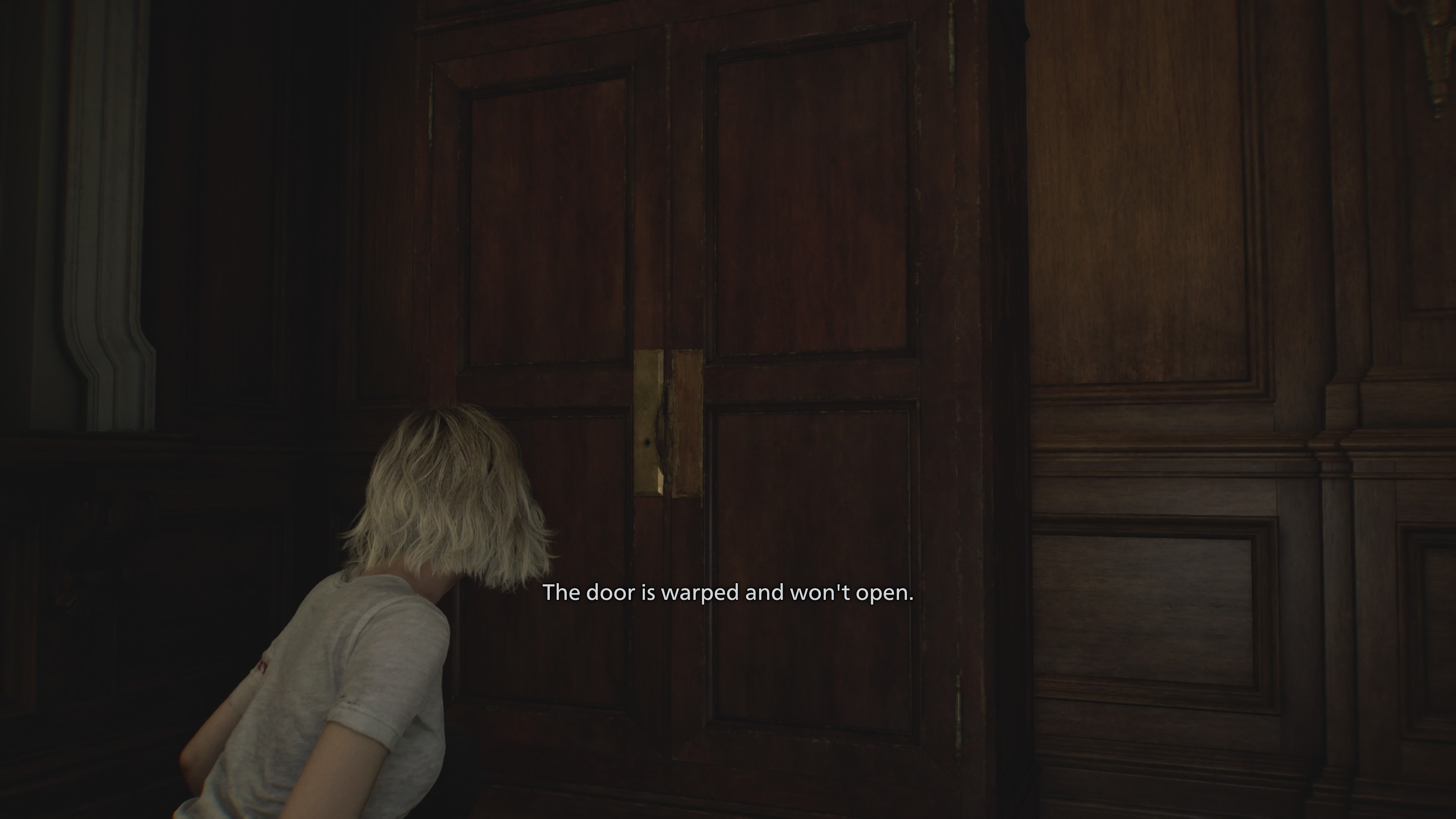 Resident Evil Requiem warped doors - Grace