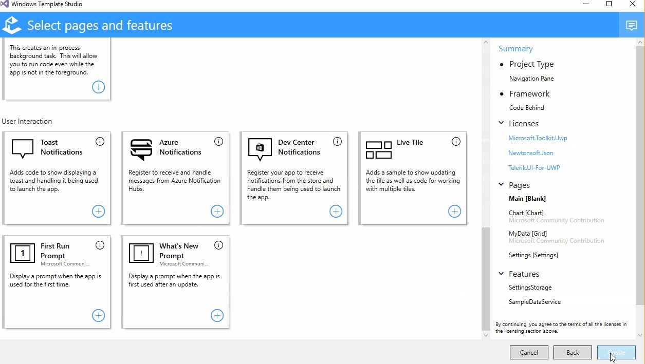 Windows Template Studio update brings new share features and more | Windows  Central