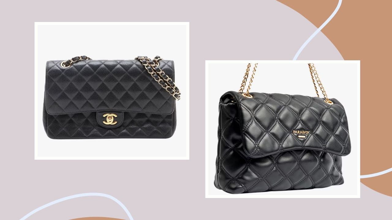 John Lewis lookalike for Chanel&#039;s Classic Flap Bag