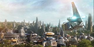 Concept art of Batuu, the home of Star Wars Galaxy's Edge