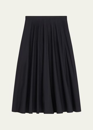 Full-Circle Midi Skirt