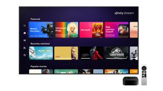 Comcast's Xfinity Stream app for Apple TV devices