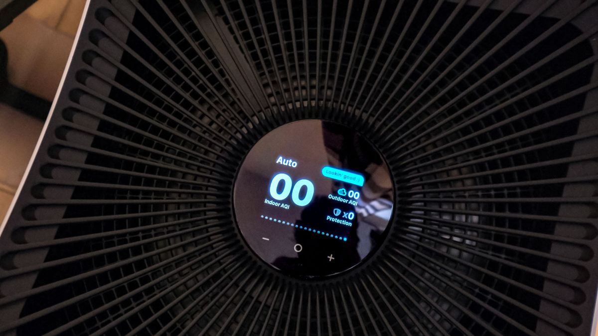 Mila air purifier LED screen