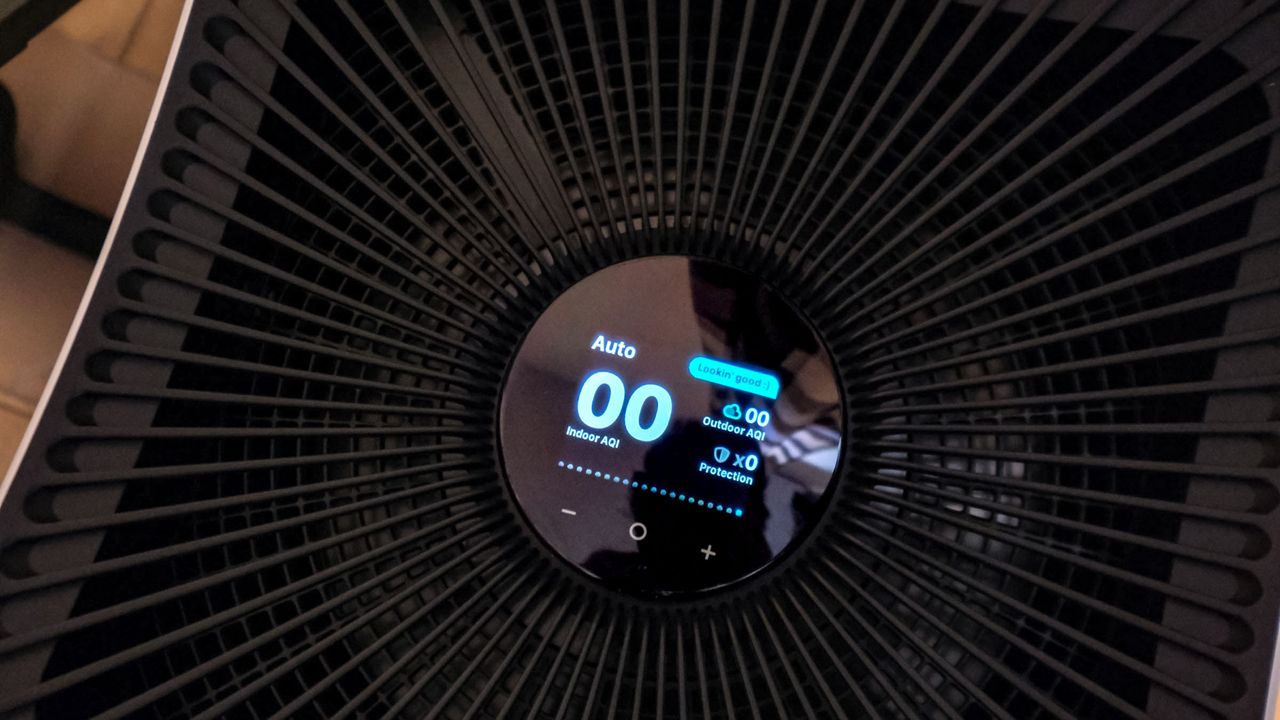 Mila air purifier LED screen