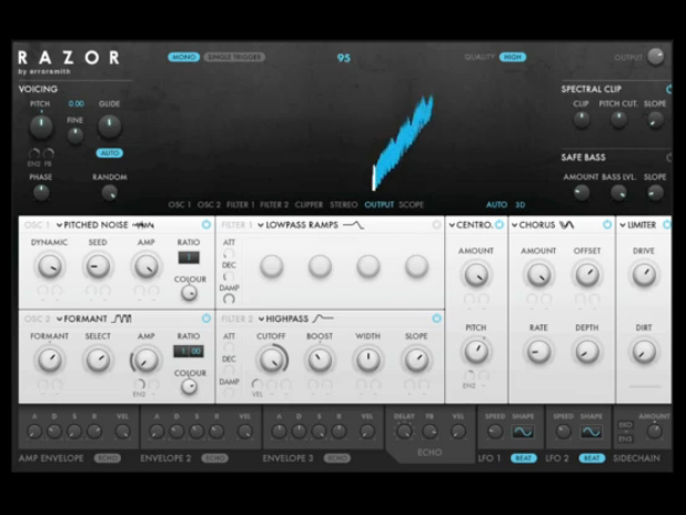 Native Instruments Razor: looking sharp.