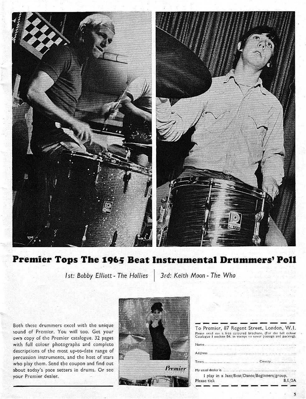 Behind the scenes at Premier with Keith Moon