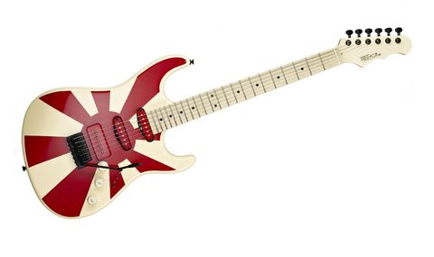 No prizes for guessing that the Corona GWR is based on Gregg Wright's '80s Charvel