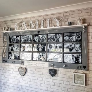 door converted into photo frame