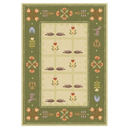 Acres Folk Flatweave Rug
