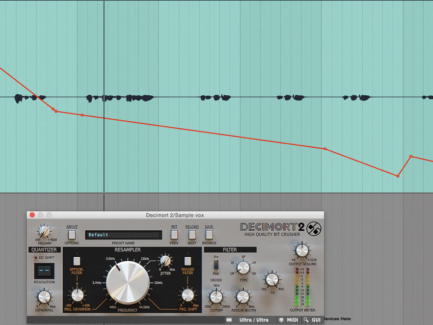 9. Sample rate reduction