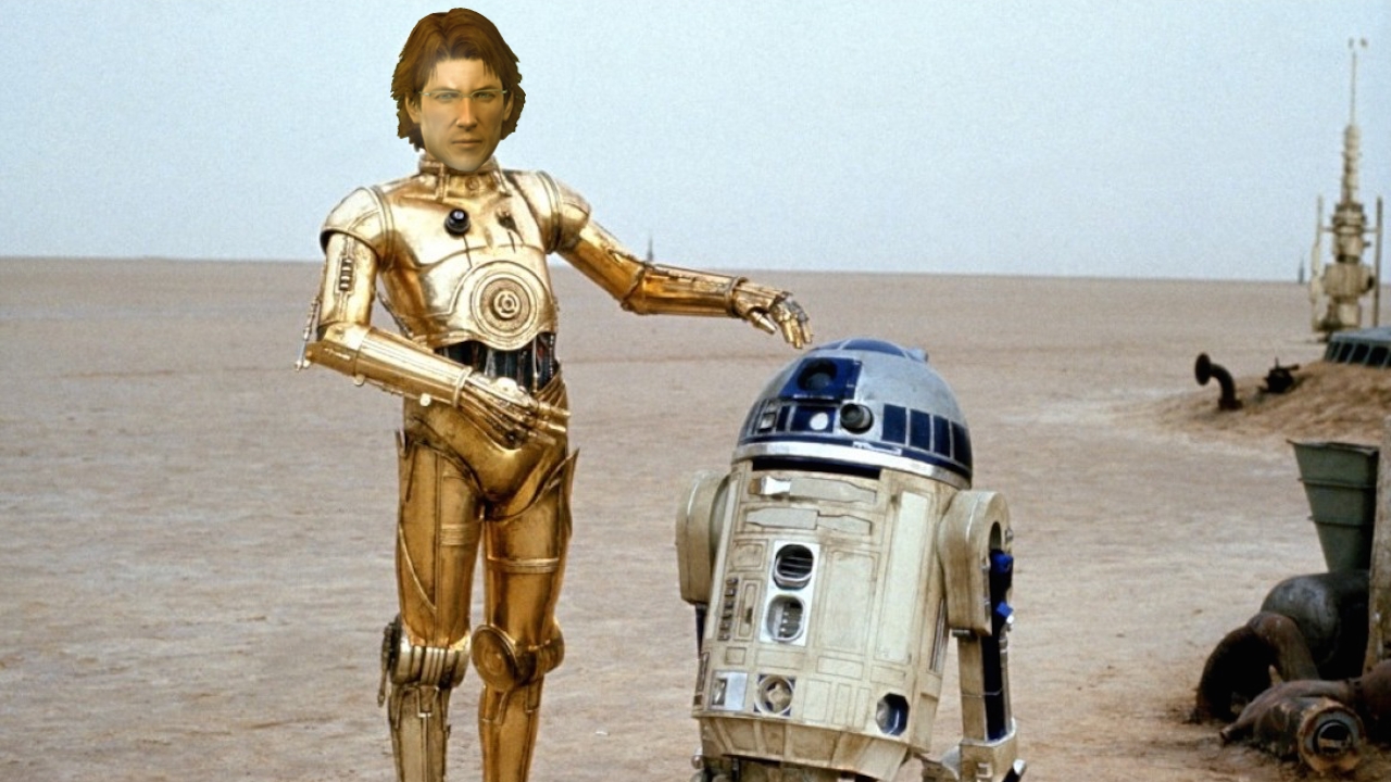 Otacon would be a Protocol Droid!