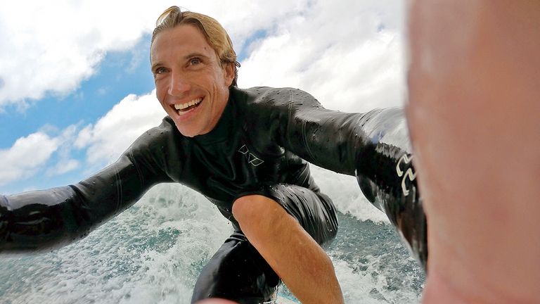 2. Go kite surfing with a GoPro