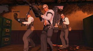 Judging by their clothes, Exalt might have accidentally wandered out of The Bureau: XCOM Declassified.