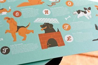 A-Z dog poster