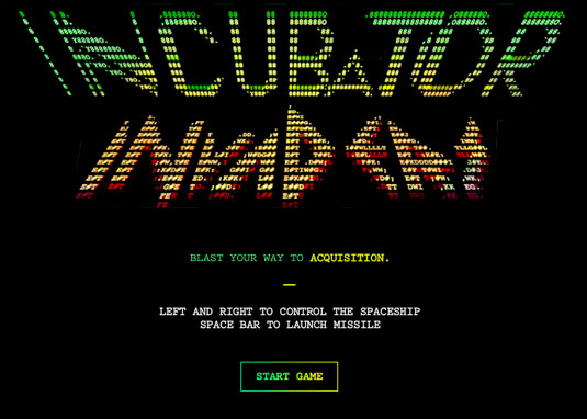 Step 2 - Paste your token into a new browser window and hit enter. And there you go - a classic arcade game waiting to be enjoyed!