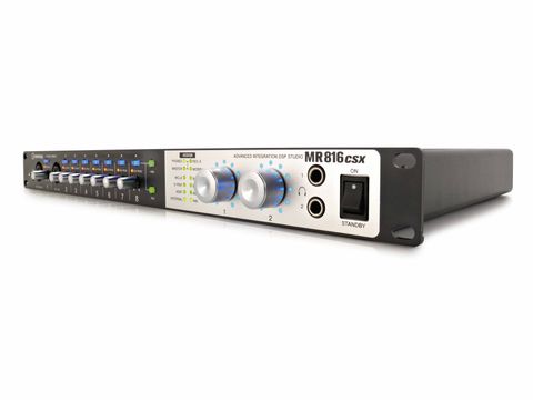 The MR816 CSX is smarter than your average audio interface.