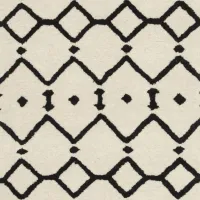 SAFAVIEH Himalaya Darin Geometric Wool Runner Rug, Ivory/Black | From $56.00 at Walmart
