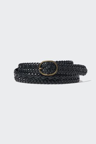 UNIQLO Black Woven Belt