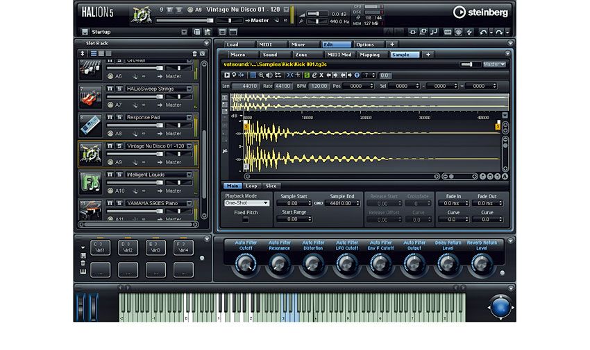 Halion is still a sampler at heart, and the new slicer rocks