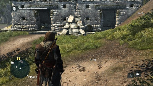 Black Flag Buried Treasure No. 19 location