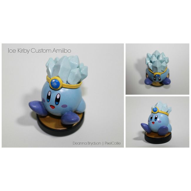 blue kirby amiibo