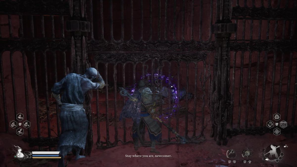 Black Myth Wukong purple circle doors