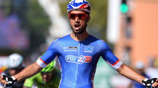 Stage winner Nacer Bouhanni