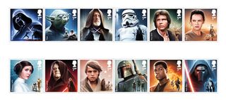 full set of star wars stamps