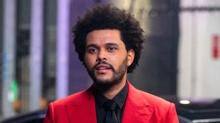 The Weeknd at the Super Bowl half-time show February 7 2021