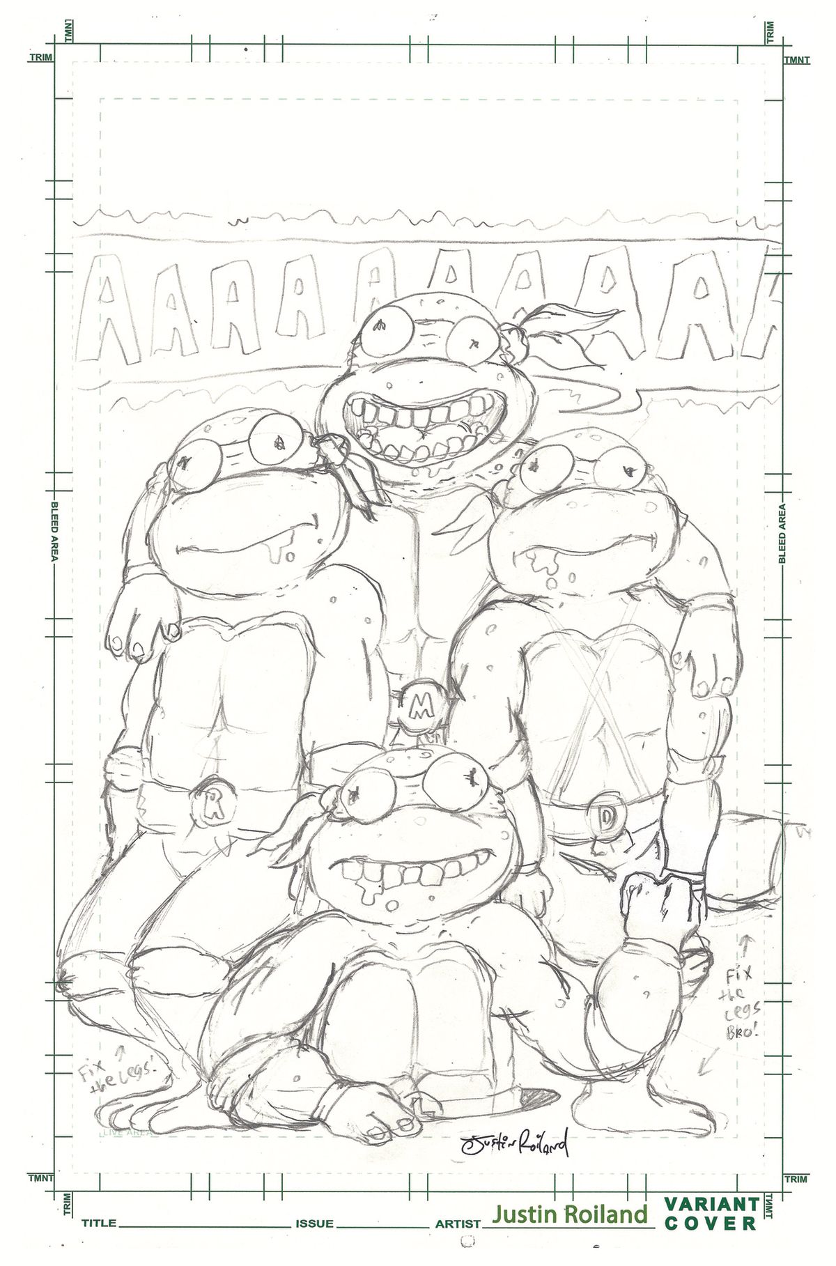 TMNT: The Last Ronin #1 cover
