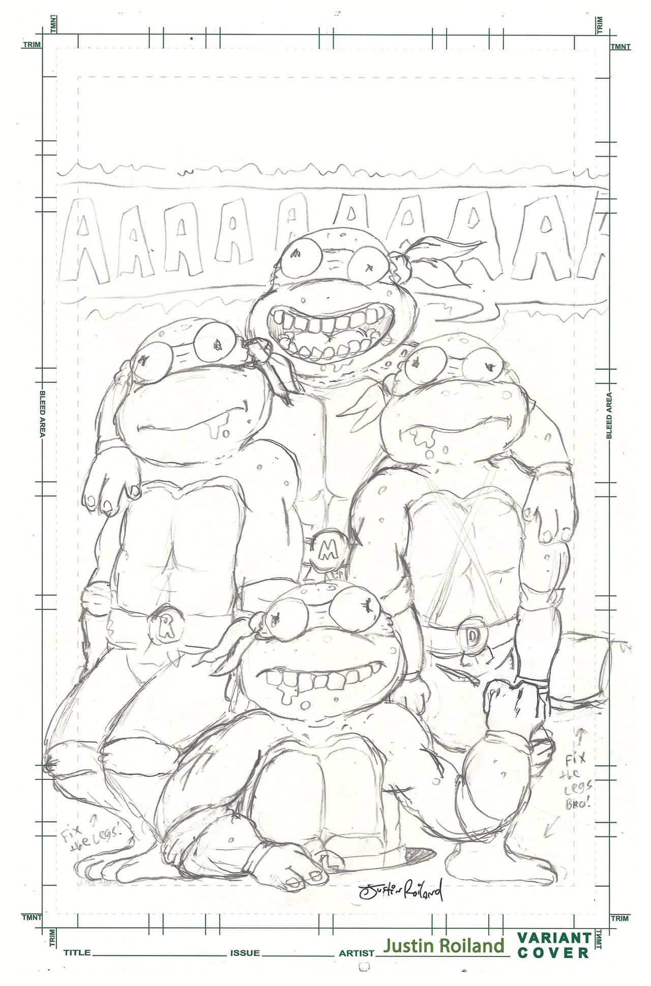 TMNT: The Last Ronin #1 cover
