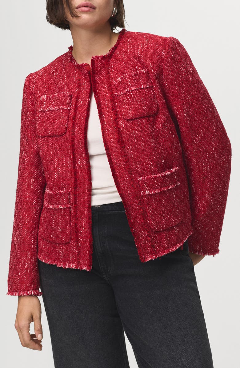 Frayed Tweed Jacket