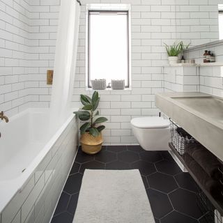 bathroom with bathtub