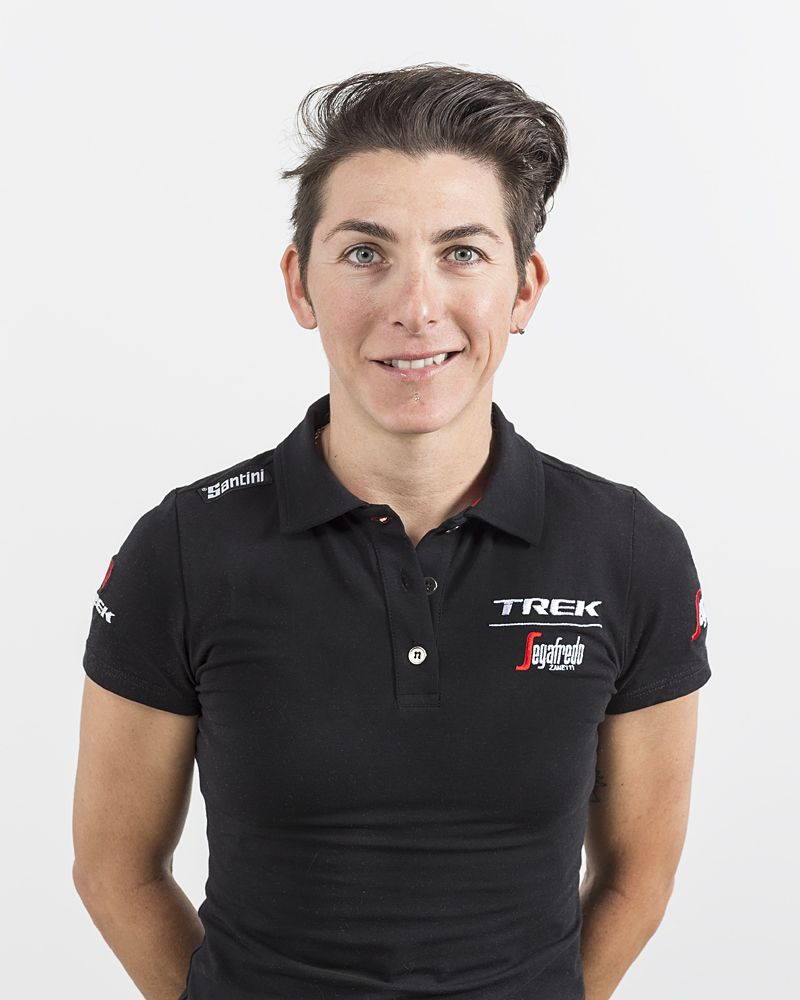 Trek-Segafredo DS Giorgia Bronzini