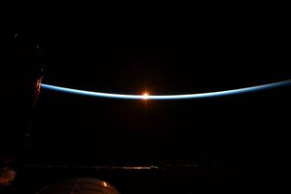 Sunrise at the Space Station