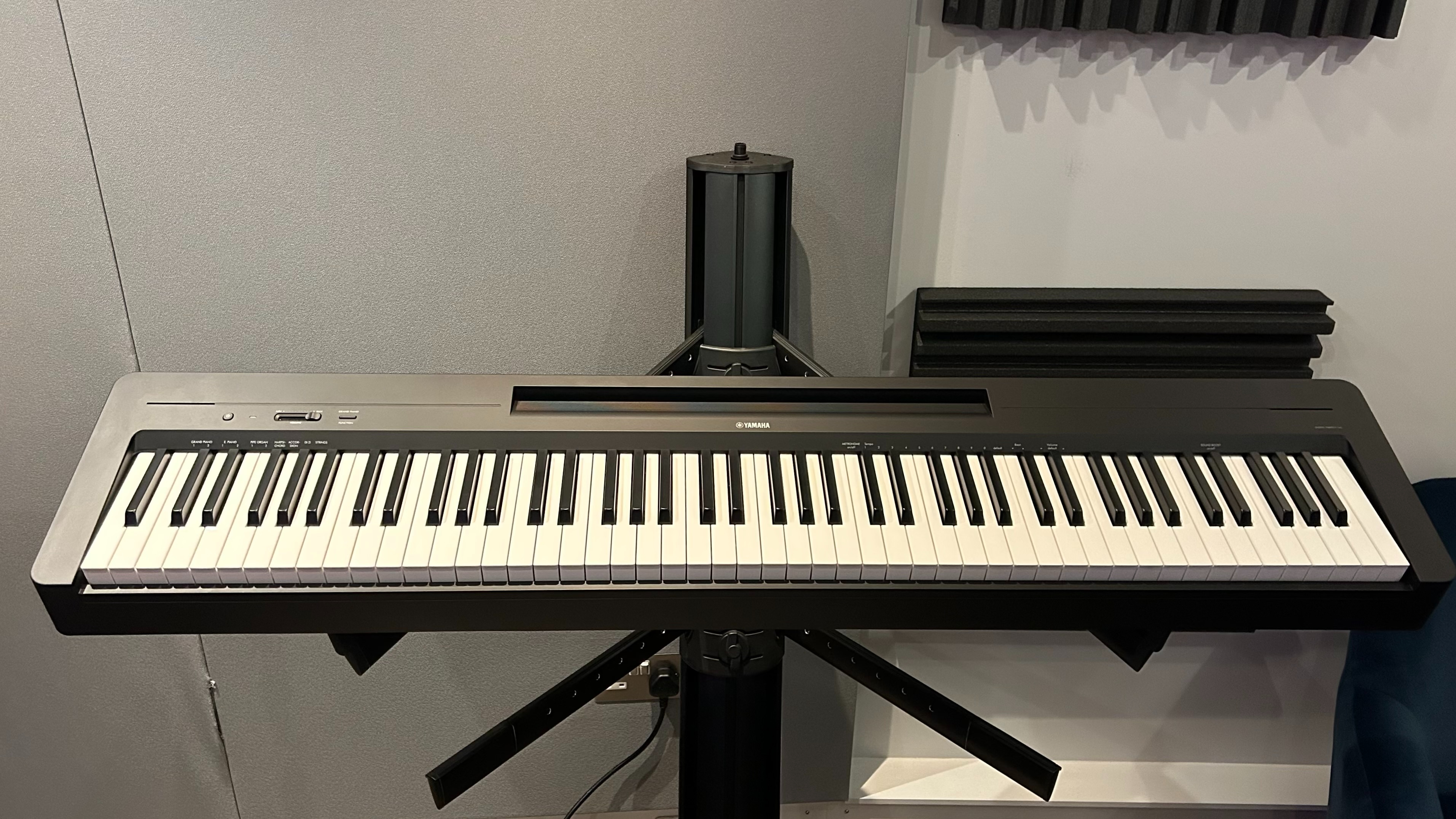 Yamaha P-145 88-Key Portable Digital Piano Kit with X-Stand
