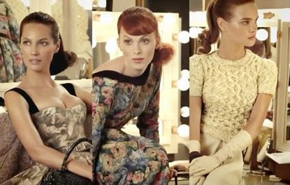 Louis Vuitton Fall 2010 womenswear Ad Campaign features three top models