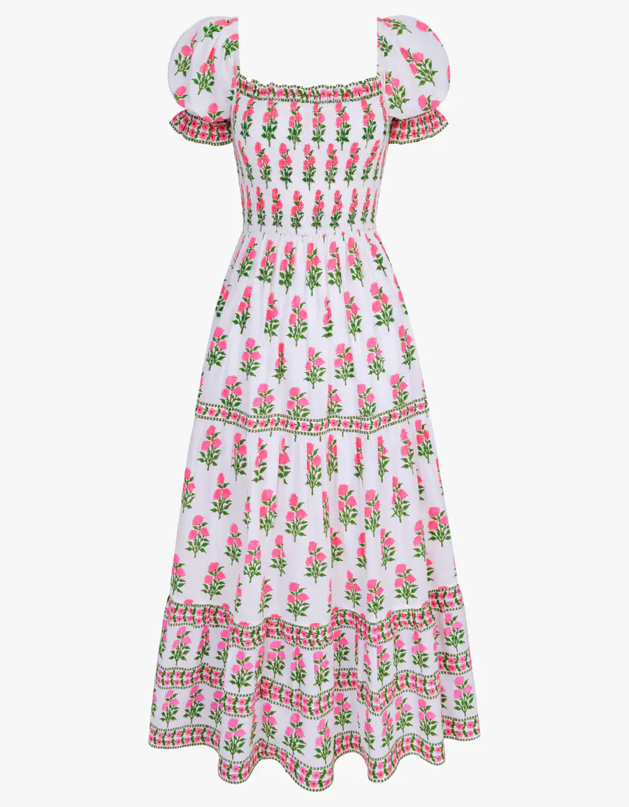 pink city prints, Dress