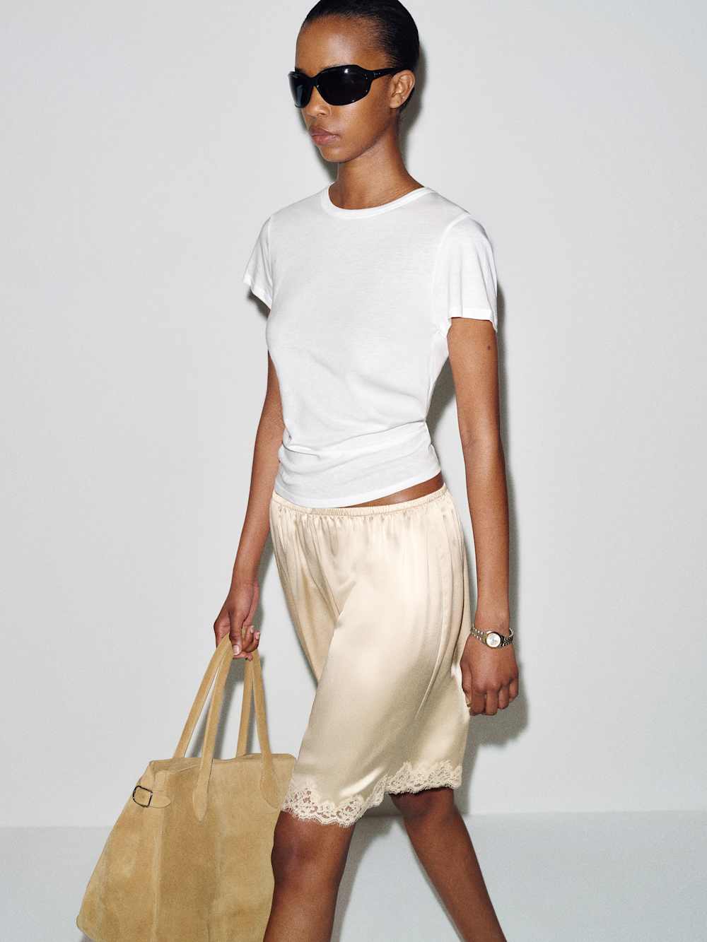 Clara Silk Bermuda Short